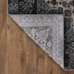Angora Anthracite 8 ft. x 10 ft. Medallion Area Rug by Home Decorators Collection -Home Decoration Sales 2024 anthracite home decorators collection area rugs 27337 66 1000