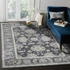 Carlisle Anthracite 5 ft. x 6 ft. 8 in. Area Rug by Home Decorators Collection -Home Decoration Sales 2024 anthracite home decorators collection area rugs 39045 44 1000