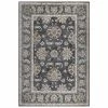 Carlisle Anthracite 5 ft. x 6 ft. 8 in. Area Rug by Home Decorators Collection