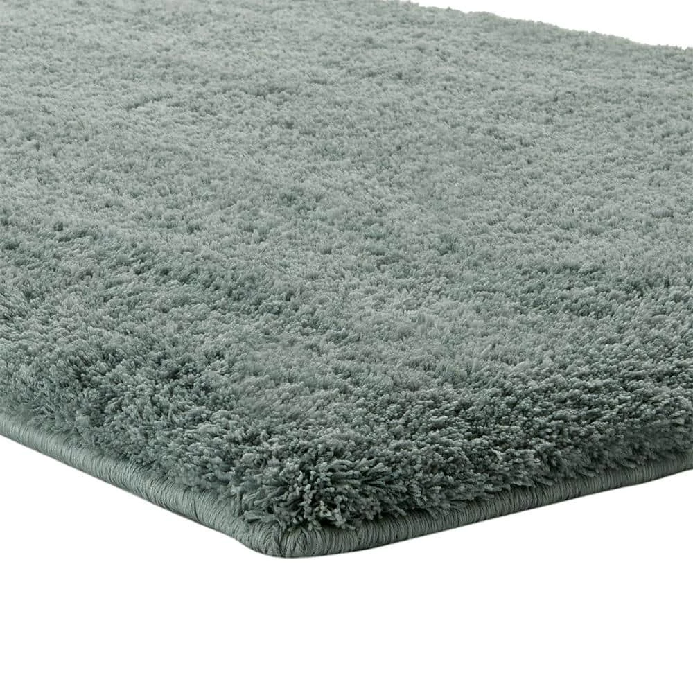 Ethereal Shag Aqua Sea 8 ft. x 8 ft. Square Indoor Area Rug by Home Decorators Collection 3 Ethereal Shag Aqua Sea 8 ft. x 8 ft. Square Indoor Area Rug by Home Decorators Collection - Image 3