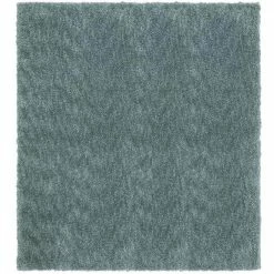 Ethereal Shag Aqua Sea 8 ft. x 8 ft. Square Indoor Area Rug by Home Decorators Collection