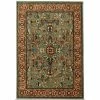 Mariah Aquamarine 5 ft. x 7 ft. Floral Area Rug by Home Decorators Collection