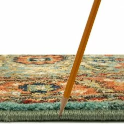 Mariah Aquamarine 5 ft. x 7 ft. Floral Area Rug by Home Decorators Collection -Home Decoration Sales 2024 aquamarine home decorators collection area rugs 635602 77 1000