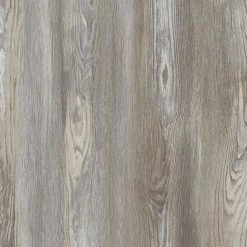 7.1 in. W Ash Clay Click Lock Luxury Vinyl Plank Flooring (23.44 sq. ft./case) by Home Decorators Collection