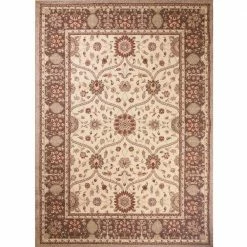 Mooresville Arts and Crafts Ivory 7 ft. x 9 ft. Area Rug by Home Decorators Collection