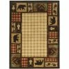 Mountain Top Beige 8 ft. x 10 ft. Cabin Area Rug by Home Decorators Collection