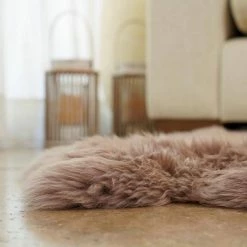 Unshorn Sheepskin Beige 2 ft. x 3 ft. Animal Shape Area Rug by Home Decorators Collection -Home Decoration Sales 2024 beige home decorators collection area rugs l201040100o2100 40 1000