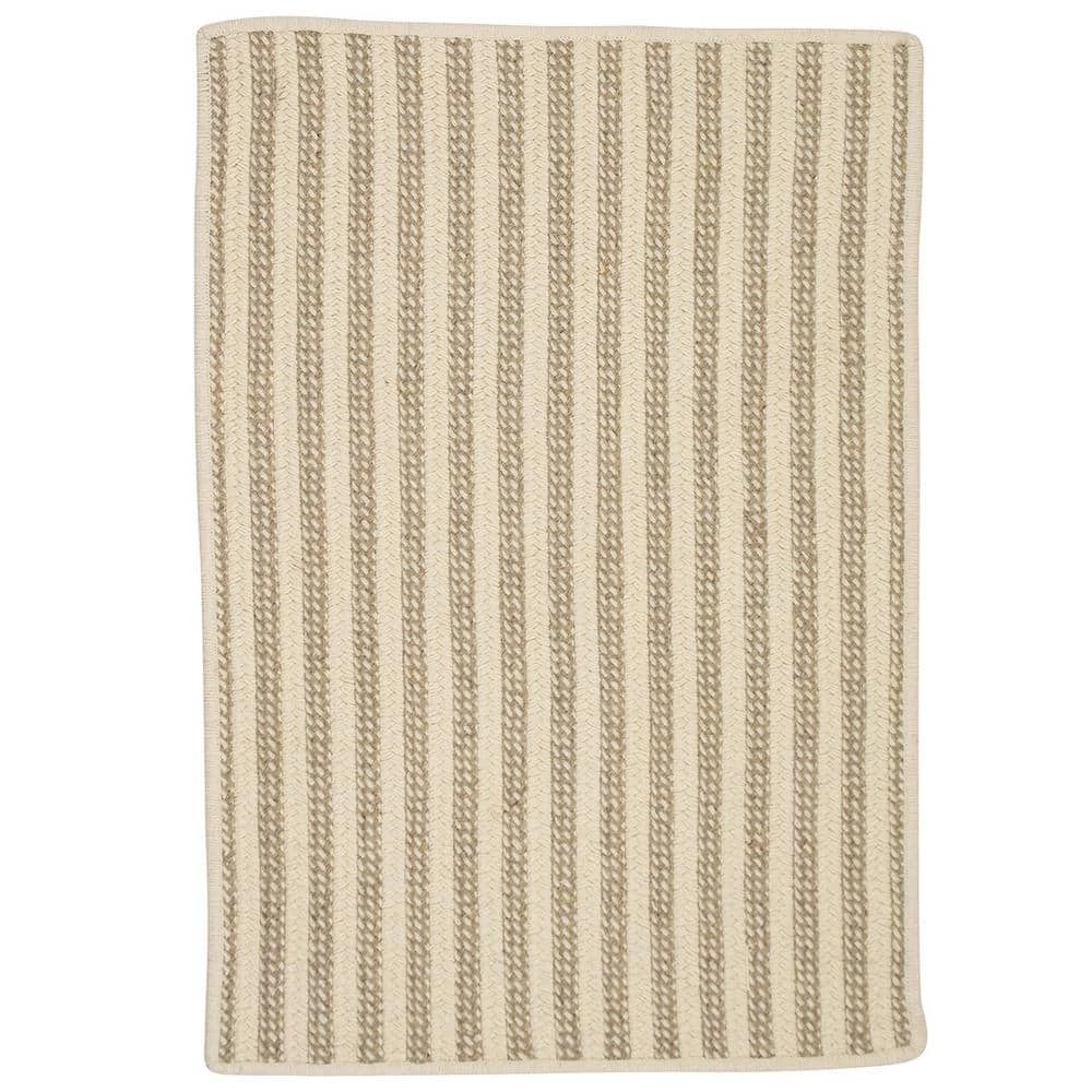 Virginia Natural 6 ft. x 9 ft. Rectangle Braided Area Rug by Home Decorators Collection 1 Virginia Natural 6 ft. x 9 ft. Rectangle Braided Area Rug by Home Decorators Collection