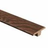 Black Cherry Oak 3/8 in. Thick x 1-3/4 in. Wide x 94 in. Length Hardwood T-Molding by Zamma