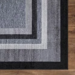 Eternity Black 8 ft. x 10 ft. Indoor/Outdoor Area Rug by Home Decorators Collection -Home Decoration Sales 2024 black home decorators collection outdoor rugs 19447 44 1000