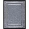 Eternity Black 8 ft. x 10 ft. Indoor/Outdoor Area Rug by Home Decorators Collection