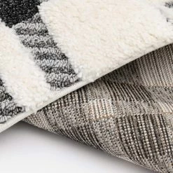 Newburry Black and White 2 ft. x 4 ft. Menswear Polypropylene Area Rug by Home Decorators Collection -Home Decoration Sales 2024 black white home decorators collection area rugs 5650 290 20hdc 1d 1000