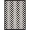 Aloha Black White 10 ft.x 13 ft. Geometric Contemporary Indoor/Outdoor Area Rug by Home Decorators Collection