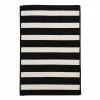 Baxter Black White 5 ft. x 8 ft. Braided Indoor/Outdoor Area Rug by Home Decorators Collection