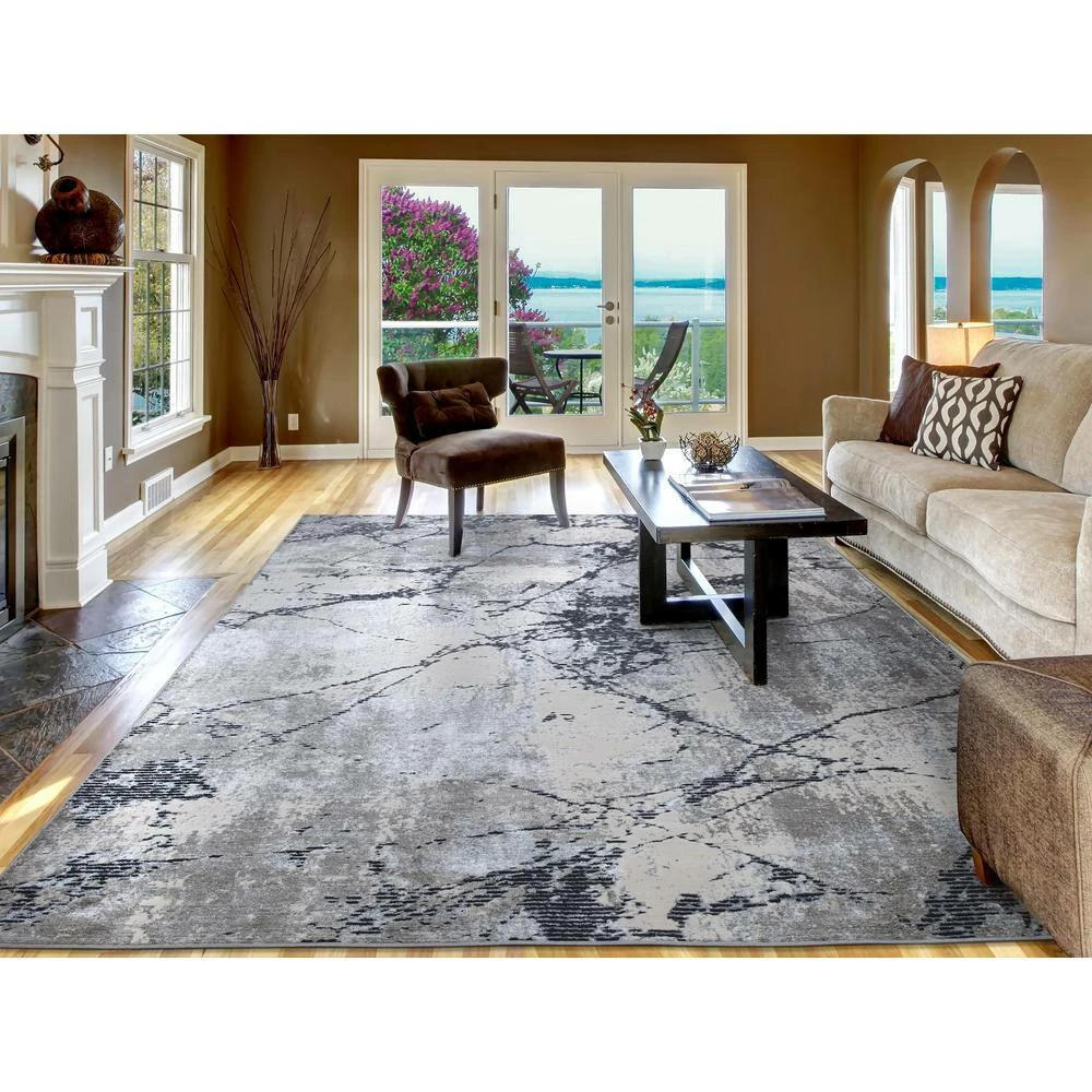 Chloe Blue 5 ft. x 7 ft. Area Rug by Home Decorators Collection 7 Chloe Blue 5 ft. x 7 ft. Area Rug by Home Decorators Collection - Image 7