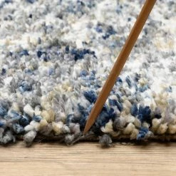 Nordic Blue 10 ft. x 13 ft. Abstract Shag Area Rug by Home Decorators Collection -Home Decoration Sales 2024 blue home decorators collection area rugs 564644 40 1000