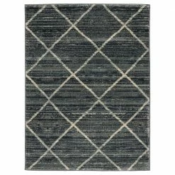 Luciana Blue 7 ft. x 10 ft. Geometric Area Rug by Home Decorators Collection