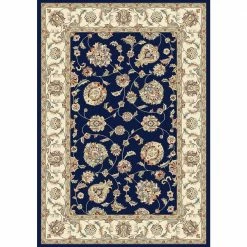 Judith Blue/Ivory 5 ft. x 8 ft. Indoor Area Rug by Home Decorators Collection