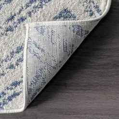 Rosanne Geometric Herringbone Blue 8 ft. x 10 ft. Area Rug by Home Decorators Collection -Home Decoration Sales 2024 blue home decorators collection area rugs rzbd94a 8010 66 1000