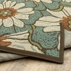 Jubilee Blue White 7 ft. x 10 ft. Indoor/Outdoor Area Rug by Home Decorators Collection -Home Decoration Sales 2024 blue home decorators collection outdoor rugs 0564230310 c3 1000