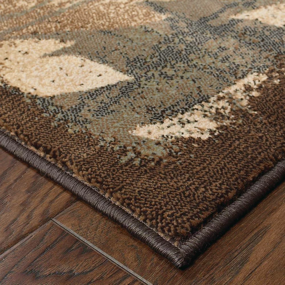 Branches Brown 7 ft. x 10 ft. Area Rug by Home Decorators Collection 4 Branches Brown 7 ft. x 10 ft. Area Rug by Home Decorators Collection - Image 4