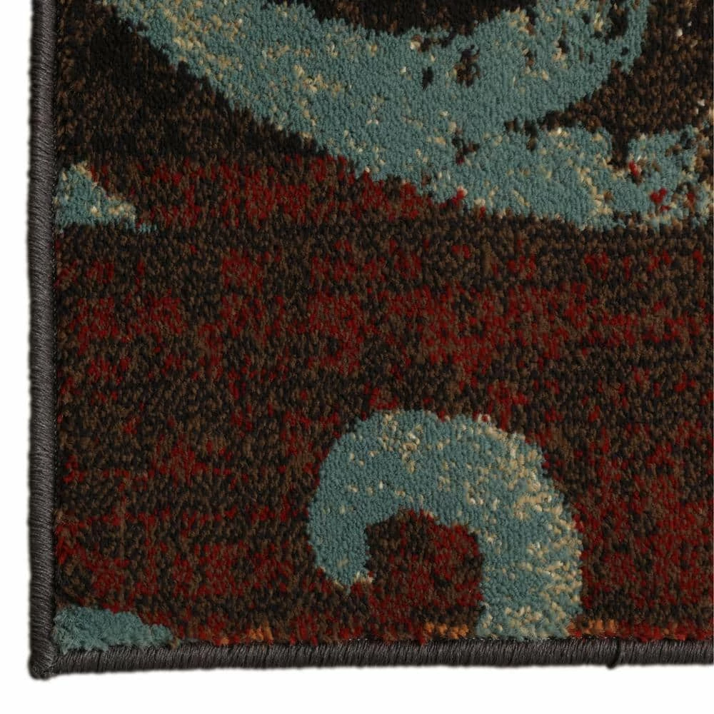 Market Brown 7 ft. x 10 ft. Area Rug by Home Decorators Collection 2 Market Brown 7 ft. x 10 ft. Area Rug by Home Decorators Collection - Image 2
