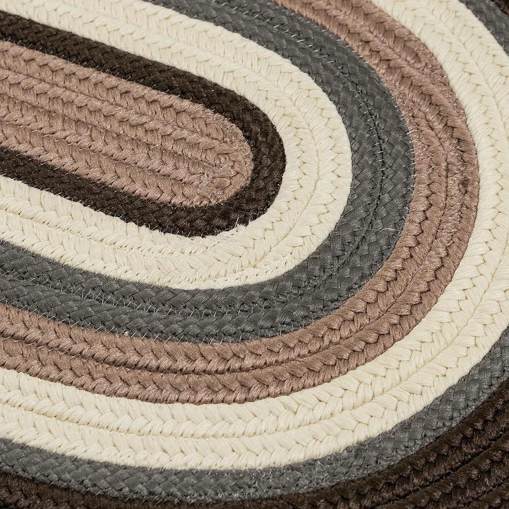 Frontier 2 ft. x 10 ft. Brown Braided Runner Rug by Home Decorators Collection 2 Frontier 2 ft. x 10 ft. Brown Braided Runner Rug by Home Decorators Collection - Image 2