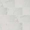 Carrara 12 in. x 24 in. Polished Porcelain Stone Look Floor and Wall Tile (16 sq. ft./Case) by Home Decorators Collection