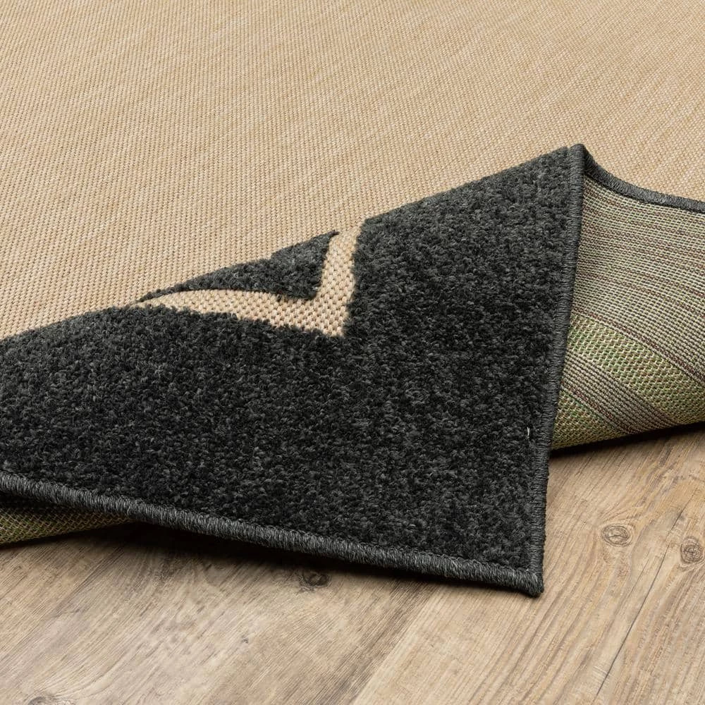 Bondi Charcoal 10 ft. x 13 ft. Outdoor Area Rug by Home Decorators Collection 7 Bondi Charcoal 10 ft. x 13 ft. Outdoor Area Rug by Home Decorators Collection - Image 7