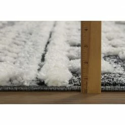 Jerome CHARCOAL / IVORY 3 ft. 11 in. x 5 ft. 7 in. Abstract Polypropylene/Polyester Area Rug by Home Decorators Collection -Home Decoration Sales 2024 charcoal ivory home decorators collection area rugs 885369577901 1d 1000