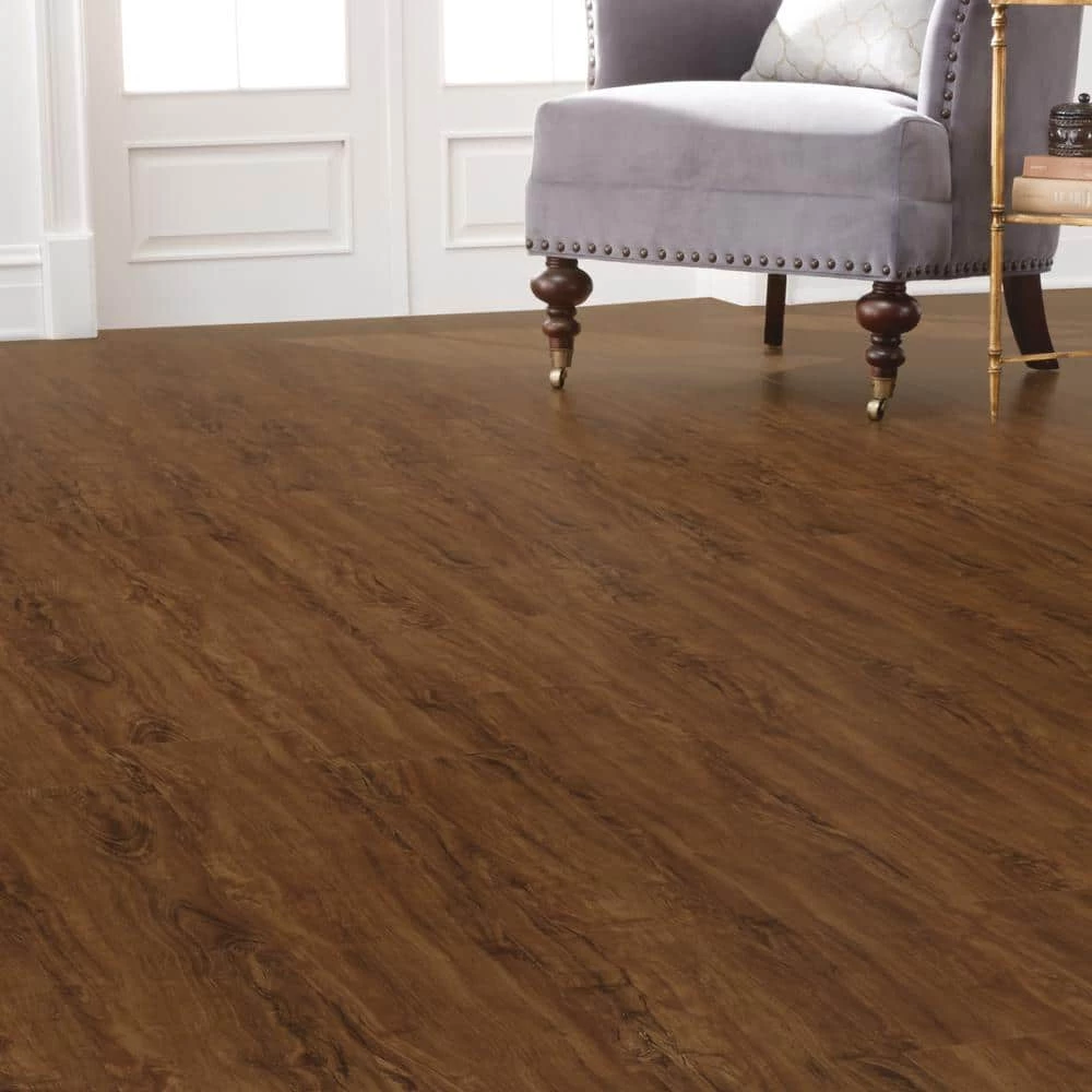7.5 in. W Cider Oak Click Lock Luxury Vinyl Plank Flooring (24.74 sq. ft./case) by Home Decorators Collection 2 7.5 in. W Cider Oak Click Lock Luxury Vinyl Plank Flooring (24.74 sq. ft./case) by Home Decorators Collection - Image 2