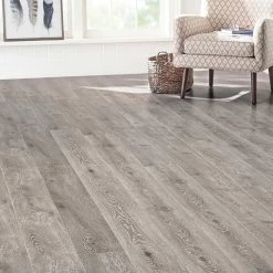 Drayton 12 mm T x 7.48 in W x 47.72 in L Water Resistant Laminate Flooring (19.83 sq. ft. / case) by Home Decorators Collection -Home Decoration Sales 2024 drayton gray home decorators collection laminate wood flooring hl1350 31 1000