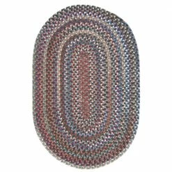 Cage Dusk 8 ft. x 11 ft. Oval Braided Area Rug by Home Decorators Collection