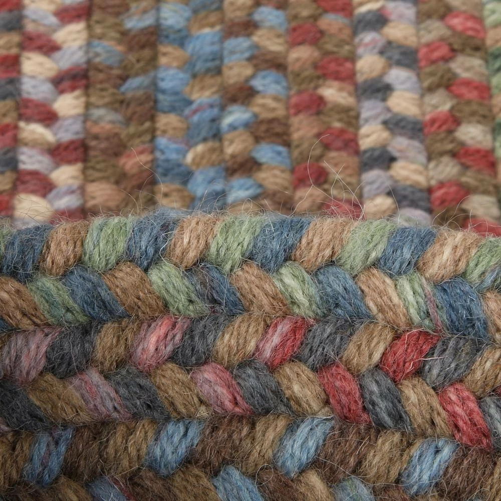 Cage Dusk 8 ft. x 11 ft. Oval Braided Area Rug by Home Decorators Collection 4 Cage Dusk 8 ft. x 11 ft. Oval Braided Area Rug by Home Decorators Collection - Image 4