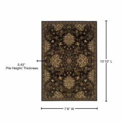 Eastgate Espresso 8 ft. x 11 ft. Area Rug by Home Decorators Collection 20 Eastgate Espresso 8 ft. x 11 ft. Area Rug by Home Decorators Collection -Home Decoration Sales 2024 espresso home decorators collection area rugs 7035050820 76 1000