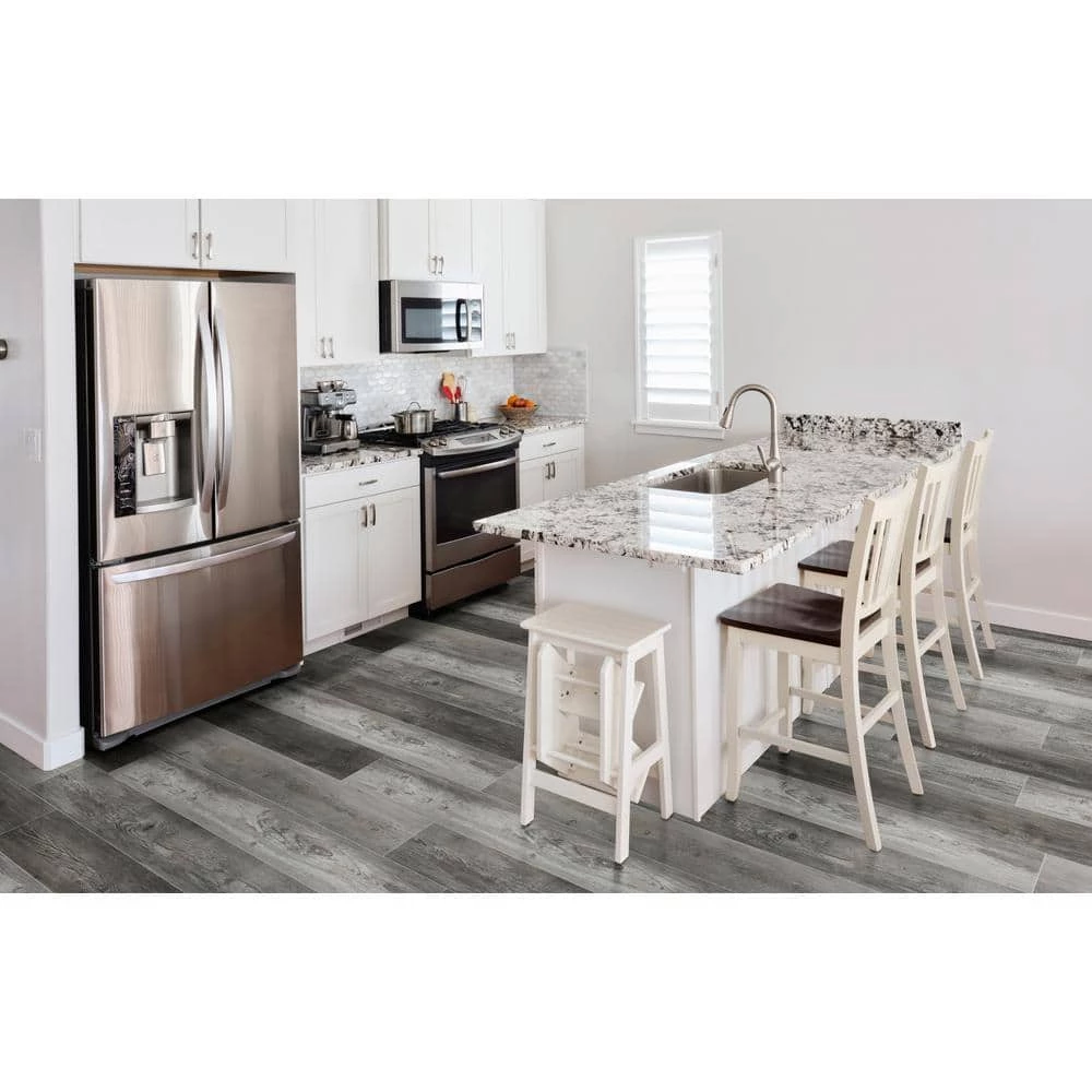 7 in. W x 42 in. L Firview Lookout Rigid Core Click Lock Luxury Vinyl Plank Flooring (44-cases/914.32 sq. ft./pallet) by Home Decorators Collection 2 7 in. W x 42 in. L Firview Lookout Rigid Core Click Lock Luxury Vinyl Plank Flooring (44-cases/914.32 sq. ft./pallet) by Home Decorators Collection - Image 2