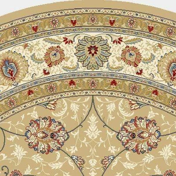 Vaughan Light Gold/Ivory 5 ft. x 5 ft. Round Indoor Area Rug by Home Decorators Collection 3 Vaughan Light Gold/Ivory 5 ft. x 5 ft. Round Indoor Area Rug by Home Decorators Collection - Image 3