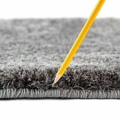 Ethereal Shag Graphite Charcoal 8 ft. x 8 ft. Square Indoor Area Rug by Home Decorators Collection -Home Decoration Sales 2024 graphite charcoal home decorators collection area rugs 509798 77 1000