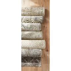 Spiral Medallion Cool Gray Tones 5 ft. x 7 ft. Area Rug by Home Decorators Collection -Home Decoration Sales 2024 gray home decorators collection area rugs 25365 77 1000