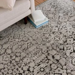 Skyline Gray 5 ft. x 7 ft.Floral Area Rug by Home Decorators Collection -Home Decoration Sales 2024 gray home decorators collection area rugs 2838yc57hd 200 4f 1000