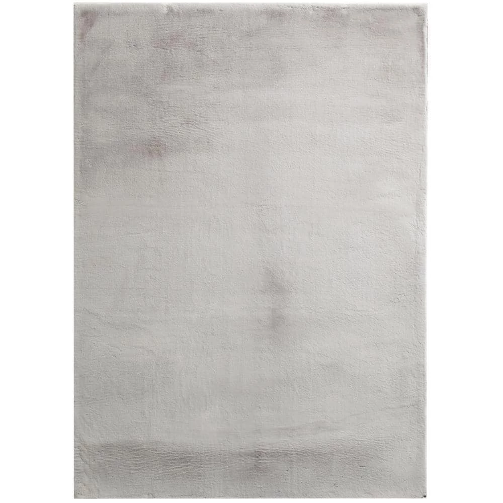 Piper Grey 7 ft. x 9 ft. Solid Polyester Area Rug by Home Decorators Collection 1 Piper Grey 7 ft. x 9 ft. Solid Polyester Area Rug by Home Decorators Collection