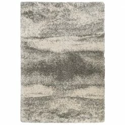 Stormy Gray 8 ft. x 10 ft. Abstract Area Rug by Home Decorators Collection