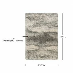Stormy Gray 8 ft. x 10 ft. Abstract Area Rug by Home Decorators Collection -Home Decoration Sales 2024 gray home decorators collection area rugs 536832 76 1000