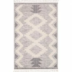 Eloise Gray 5 ft. x 7 ft. Area Rug by Home Decorators Collection