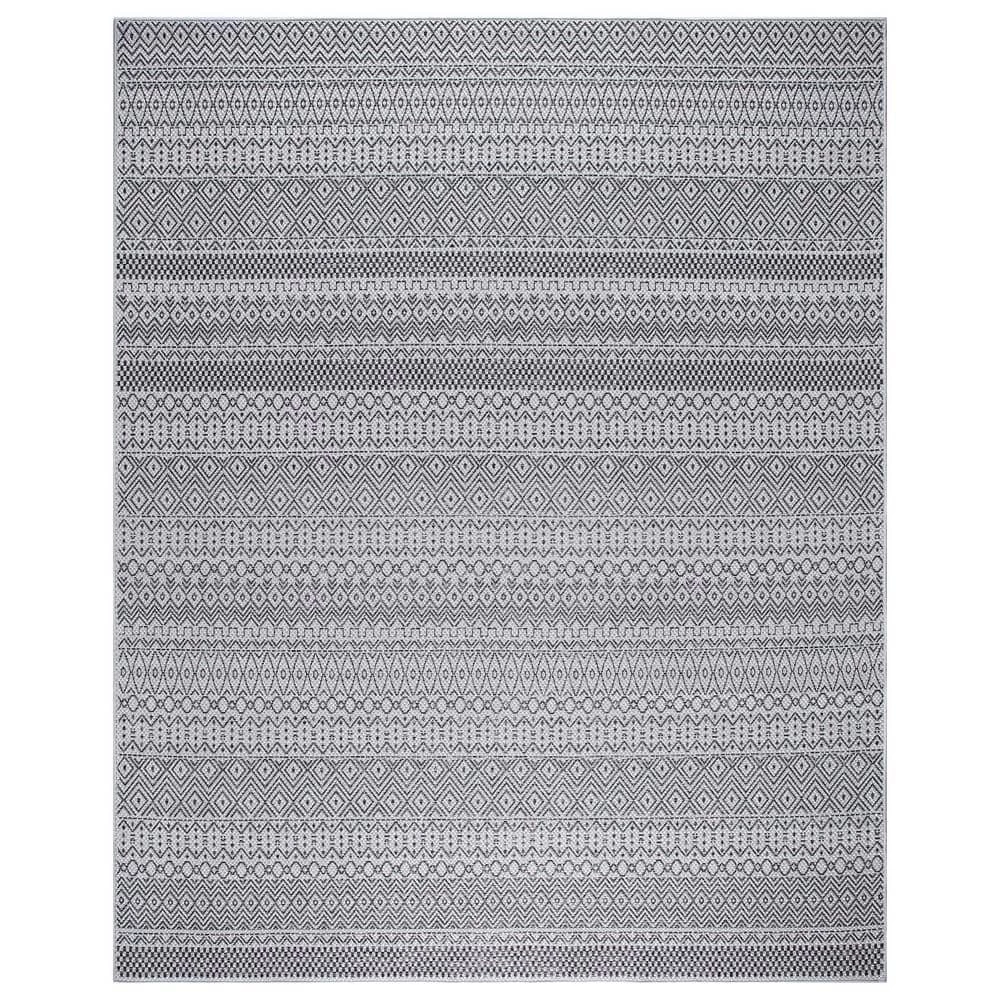 Rhapsody Gray 8 ft. x 10 ft. Indoor/Outdoor Area Rug by Home Decorators Collection 1 Rhapsody Gray 8 ft. x 10 ft. Indoor/Outdoor Area Rug by Home Decorators Collection