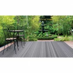 Rhapsody Gray 8 ft. x 10 ft. Indoor/Outdoor Area Rug by Home Decorators Collection 20 Rhapsody Gray 8 ft. x 10 ft. Indoor/Outdoor Area Rug by Home Decorators Collection -Home Decoration Sales 2024 gray home decorators collection outdoor rugs 30417 77 1000