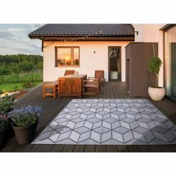 Kaleidoscope Gray 8 ft. x 10 ft. Indoor/Outdoor Area Rug by Home Decorators Collection -Home Decoration Sales 2024 gray home decorators collection outdoor rugs 87167 4f 1000