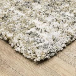 Landon Gray/Green 10 ft. x 12 ft. Abstract Shag Area Rug by Home Decorators Collection -Home Decoration Sales 2024 green home decorators collection area rugs 564590 1d 1000