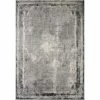 Warner Grey/Charcoal 7 ft. 9 in. x 10 ft. 10 in. Abstract Polypropylene/Polyester Area Rug by Home Decorators Collection