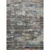 Salene Grey/Grey 7 ft. 11 in. x 10 ft. 6 in. Abstract Polypropylene/Polyester Area Rug by Home Decorators Collection
